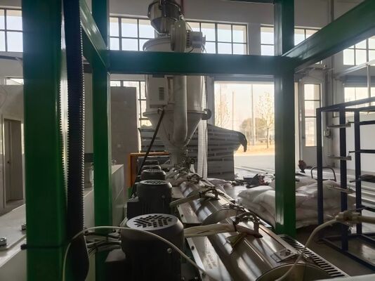 বুদ্ধিমান টেনশন কন্ট্রোল পিপি স্ট্র্যাপ প্রোডাকশন লাইন উইথ ম্যাগনেটিক পাউডার কন্ট্রোলার রিয়েল-টাইম ডিসপ্লে