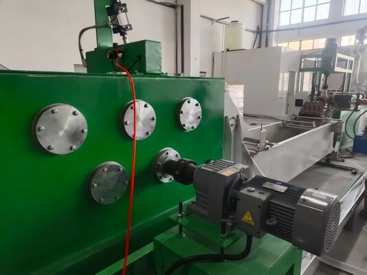 নমনীয় পিপি উৎপাদন সেটআপের জন্য কুইক চেঞ্জ ডাই সিস্টেম পিপি স্ট্র্যাপিং ব্যান্ড তৈরির মেশিন