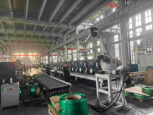 1.5kW 32mm প্লাস্টিকের পিইটি স্ট্র্যাপ উইন্ডার 350m/মিনিট নিয়মিত উইন্ডিং