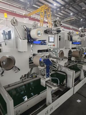 পিপি স্ট্র্যাপ ইনওয়ার্ড-উইন্ডিং কনভেয়ার-টাইপ সম্পূর্ণ স্বয়ংক্রিয় ওয়াইন্ডিং মেশিন