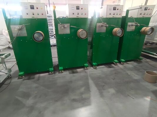 পিএলসি-নিয়ন্ত্রিত সিঙ্ক্রোনাইজড প্রোডাকশনের জন্য 1 থেকে 4 পিপি স্ট্র্যাপিং এক্সট্রুশন লাইন