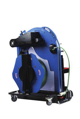 পিপি পিইটি স্ট্র্যাপ অটোমেটিক স্ট্র্যাপিং মেশিন জেডি-০০৮ লিথিয়াম ব্যাটারি পাওয়ার সাপ্লাই